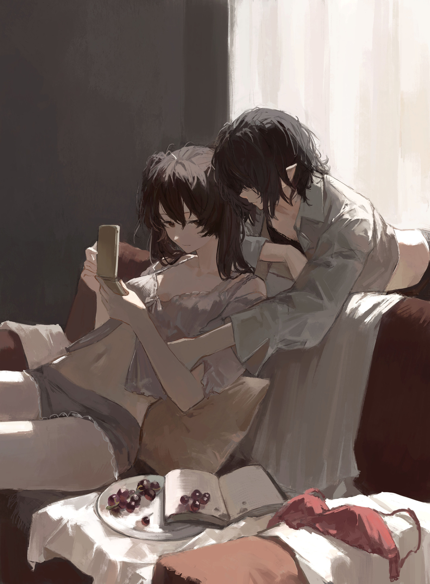 This is a pixiv picture whose title is 文とはたて.