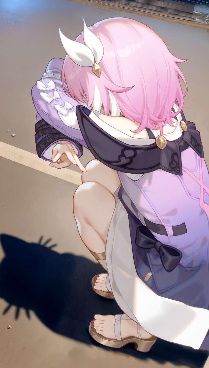 This is a pixiv picture whose title is 昔涟 キュレネ.