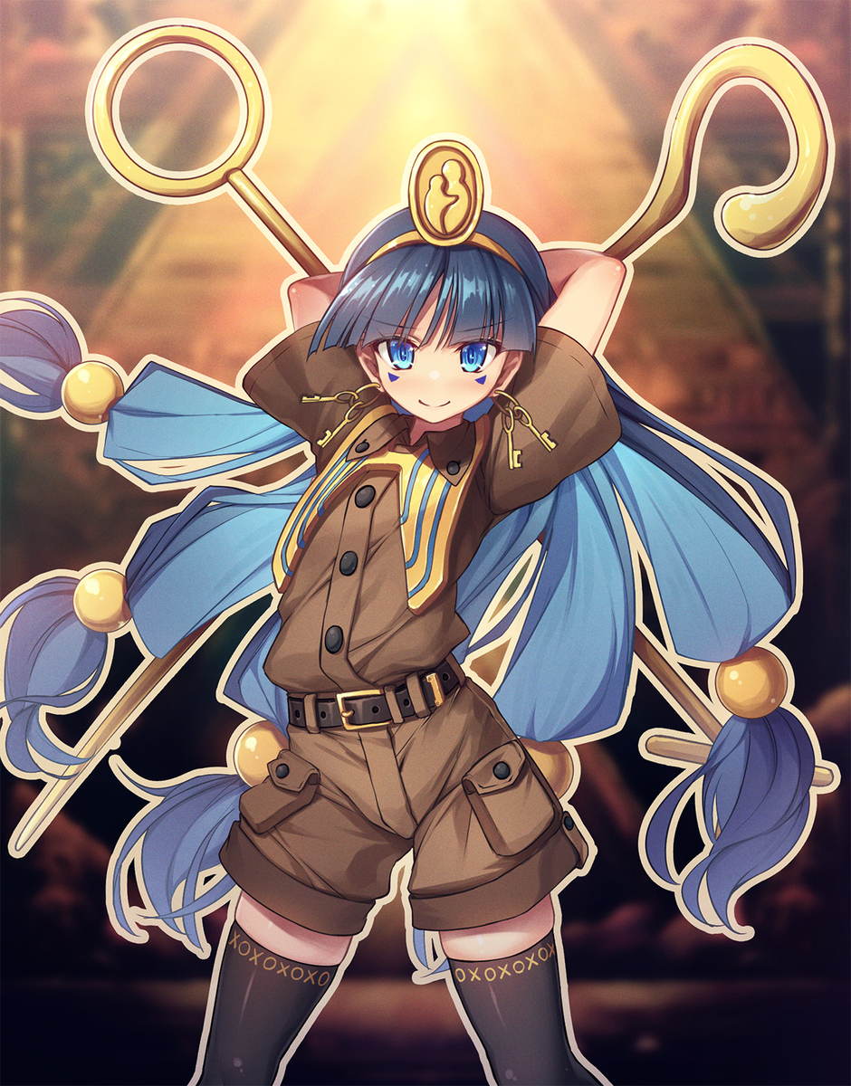 This is a pixiv picture whose title is 道神馴子.