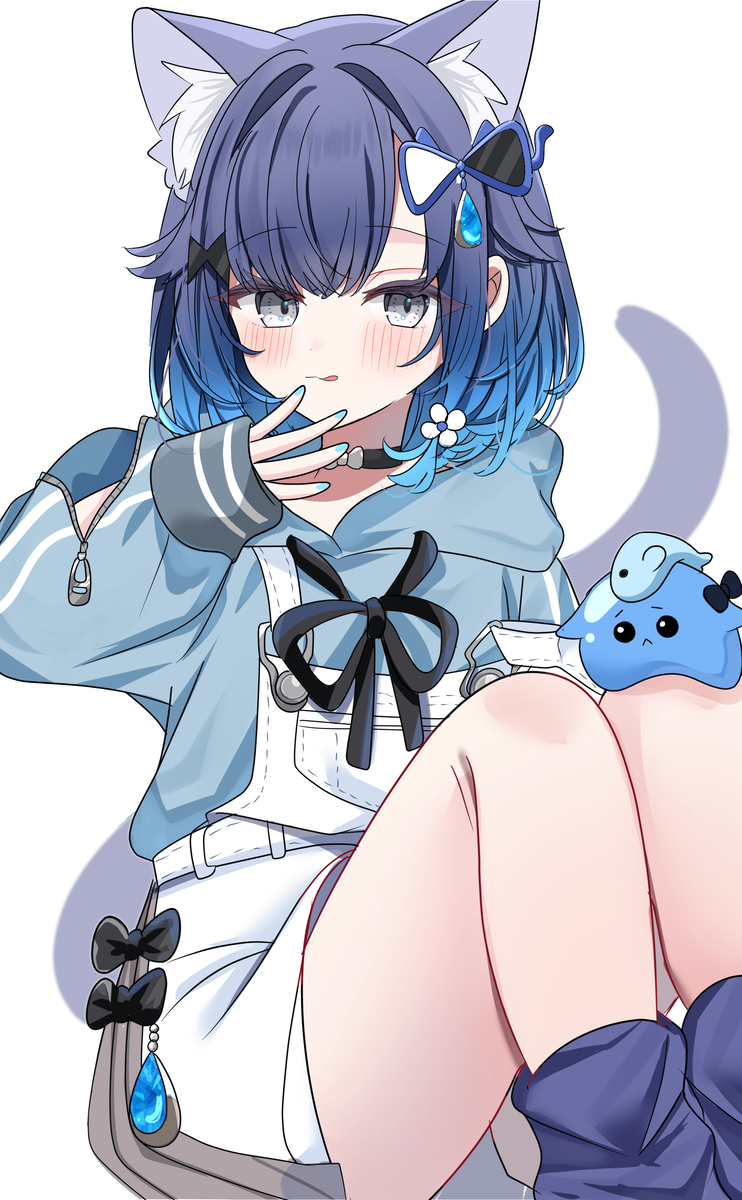 This is a pixiv picture whose title is つむおねこ.