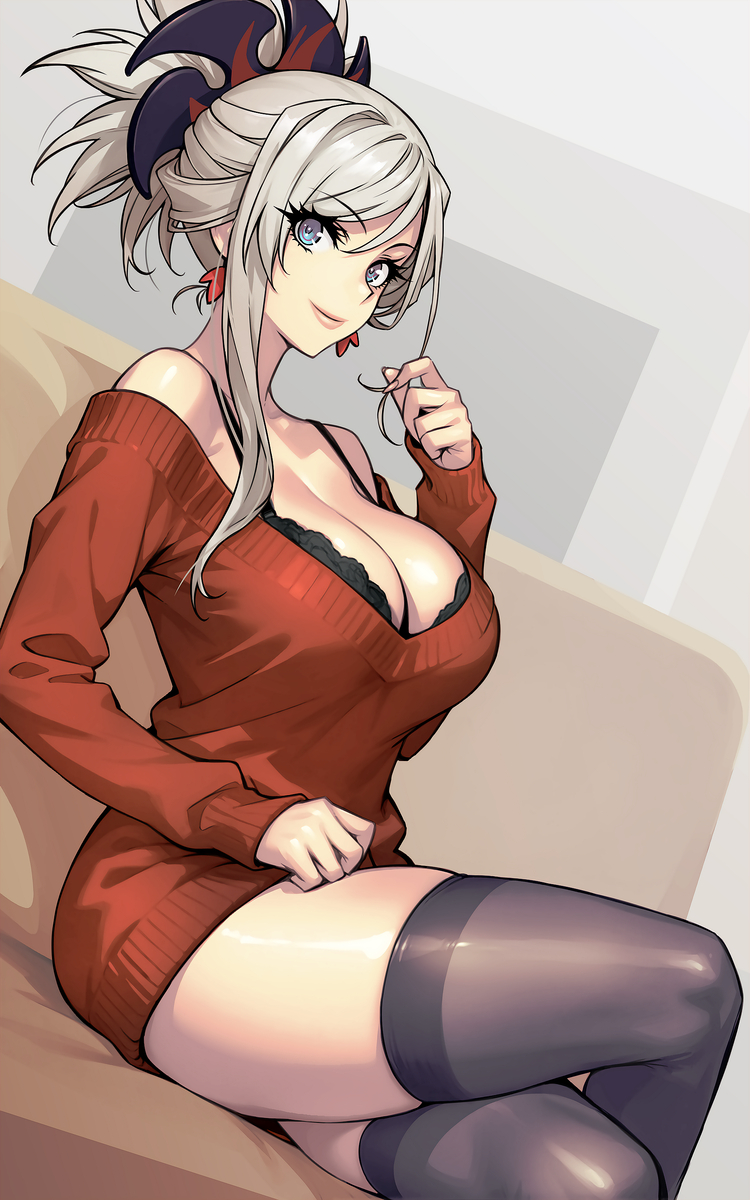 This is a pixiv picture whose title is 🚩.