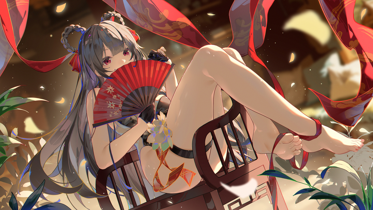 This is a pixiv picture whose title is 杨.