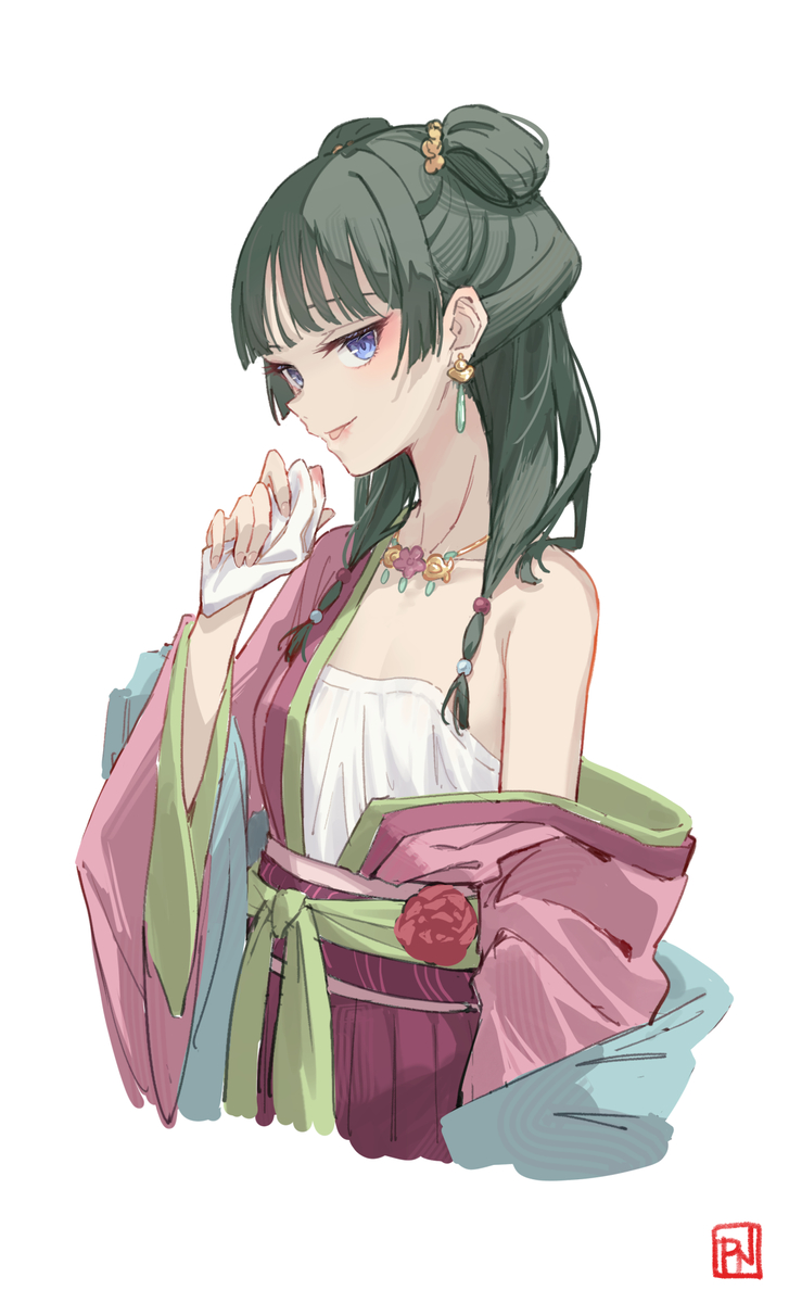 This is a pixiv picture whose title is 毒.