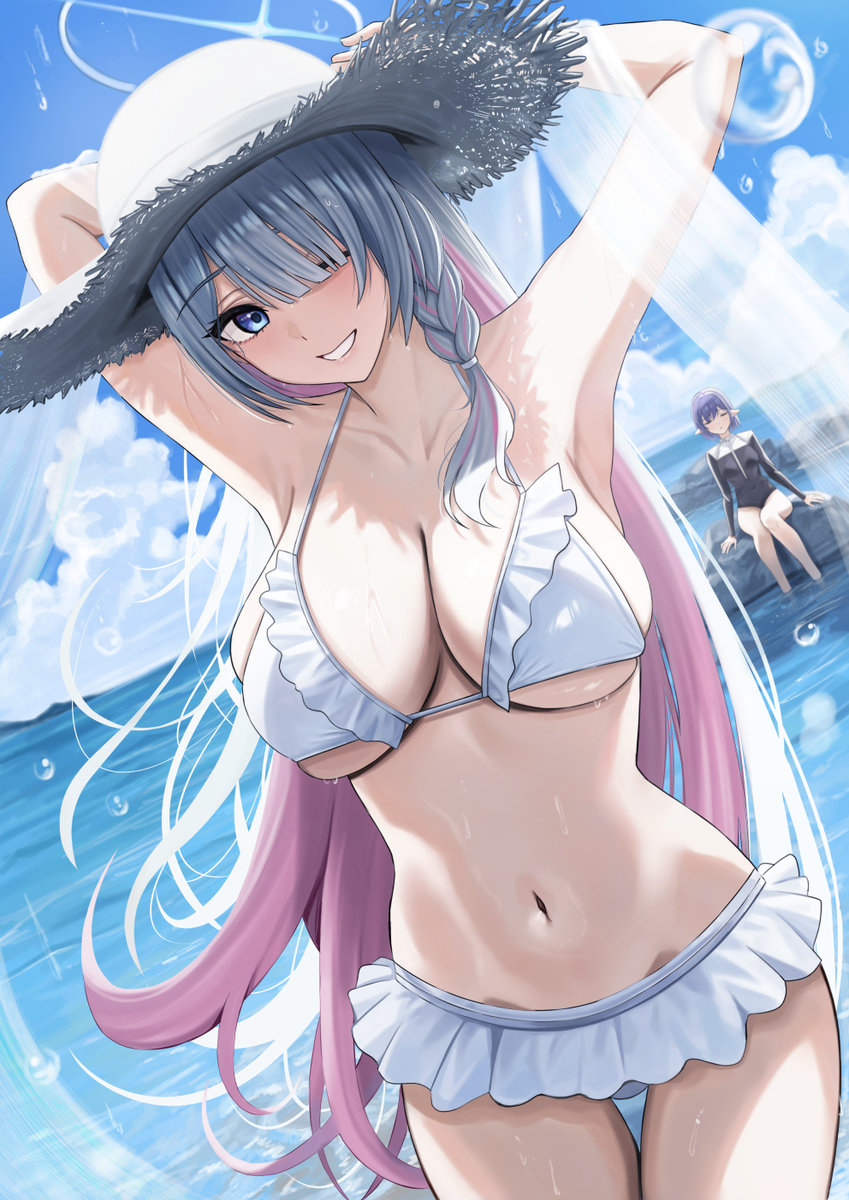 This is a pixiv picture whose title is 会長.