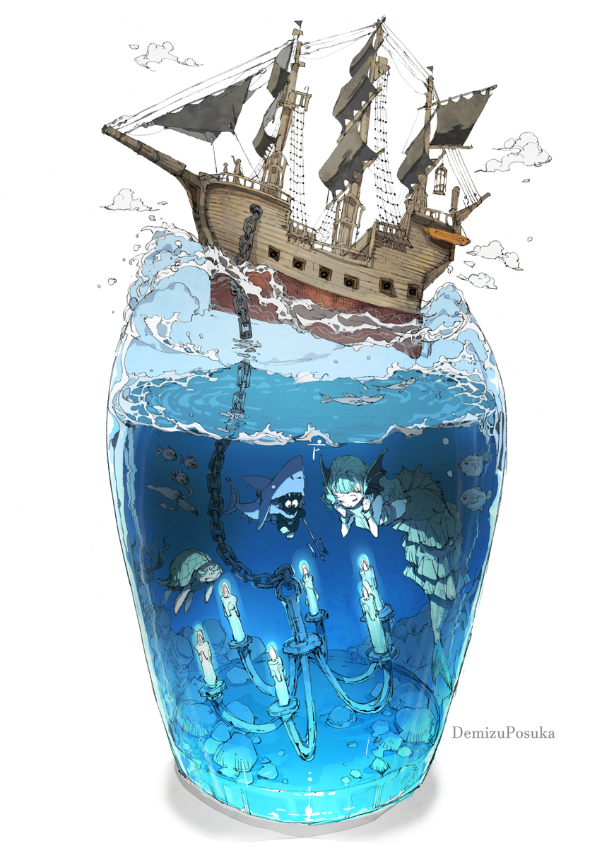 This is a pixiv picture whose title is シャンデリアンカー.