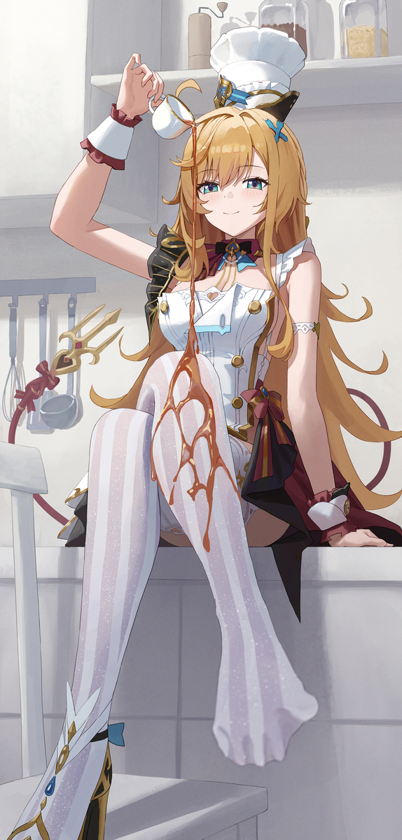 This is a pixiv picture whose title is Escoffier.