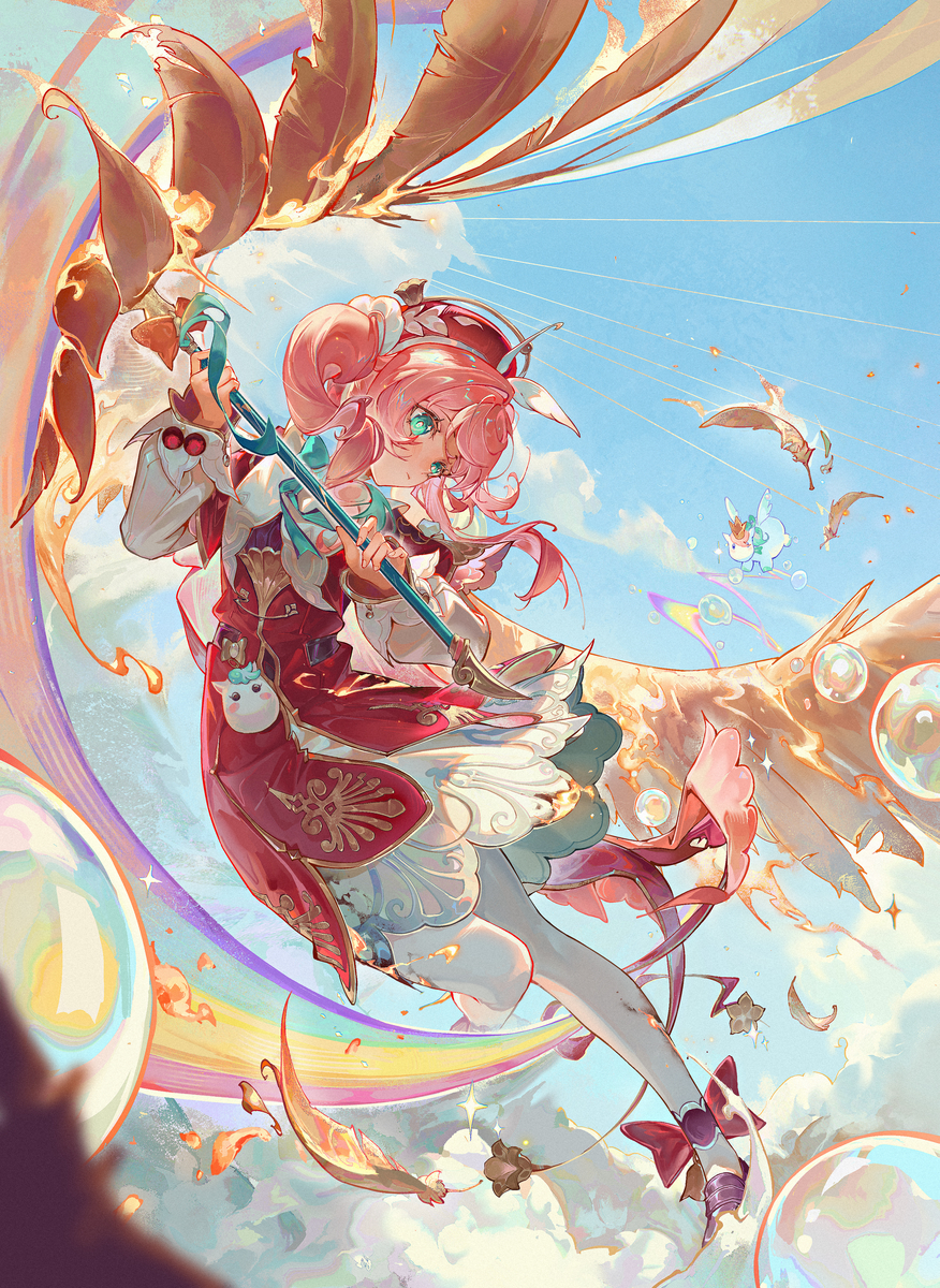 This is a pixiv picture whose title is hyacine.