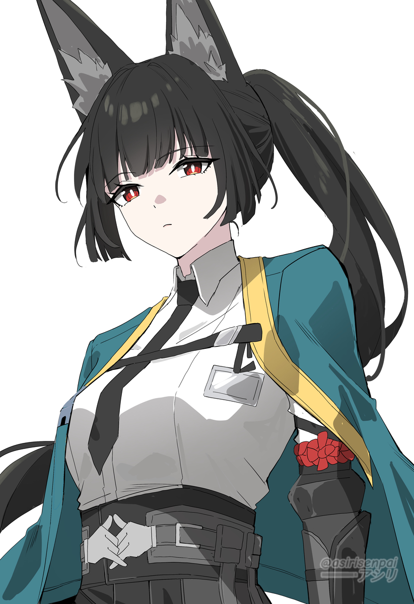 This is a pixiv picture whose title is Ponytail miyabi.