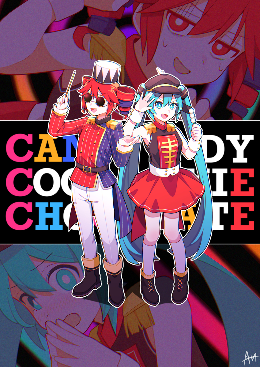 This is a pixiv picture whose title is 6.キャンディークッキーチョコレート/はろける.