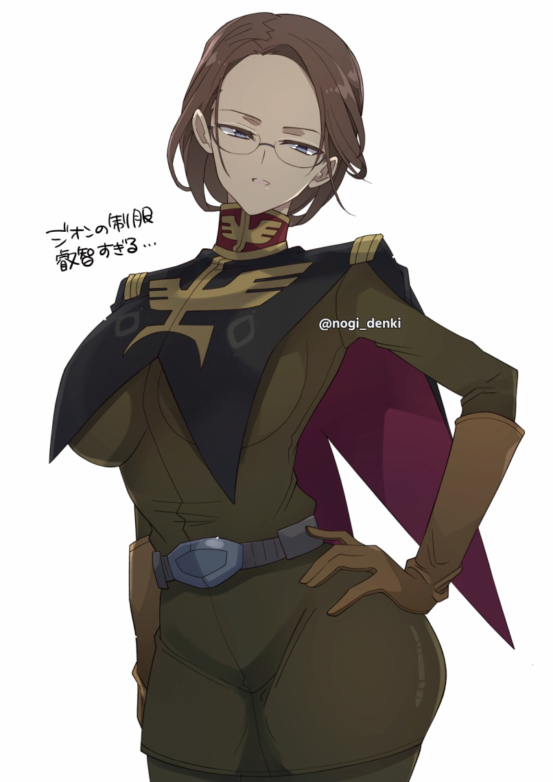 This is a pixiv picture whose title is シムス大尉.