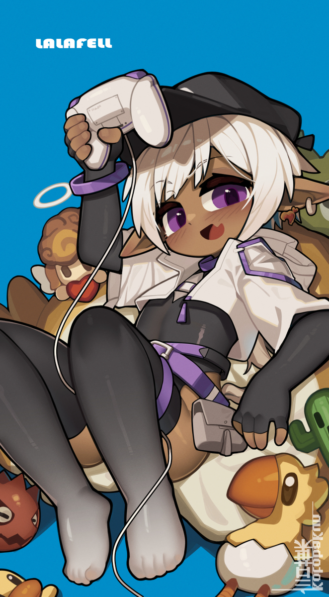 This is a pixiv picture whose title is よそのララフェルの子です.