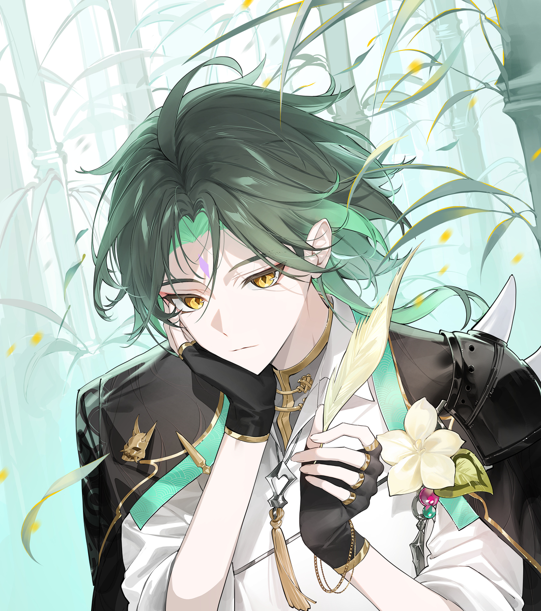 This is a pixiv picture whose title is xiao.