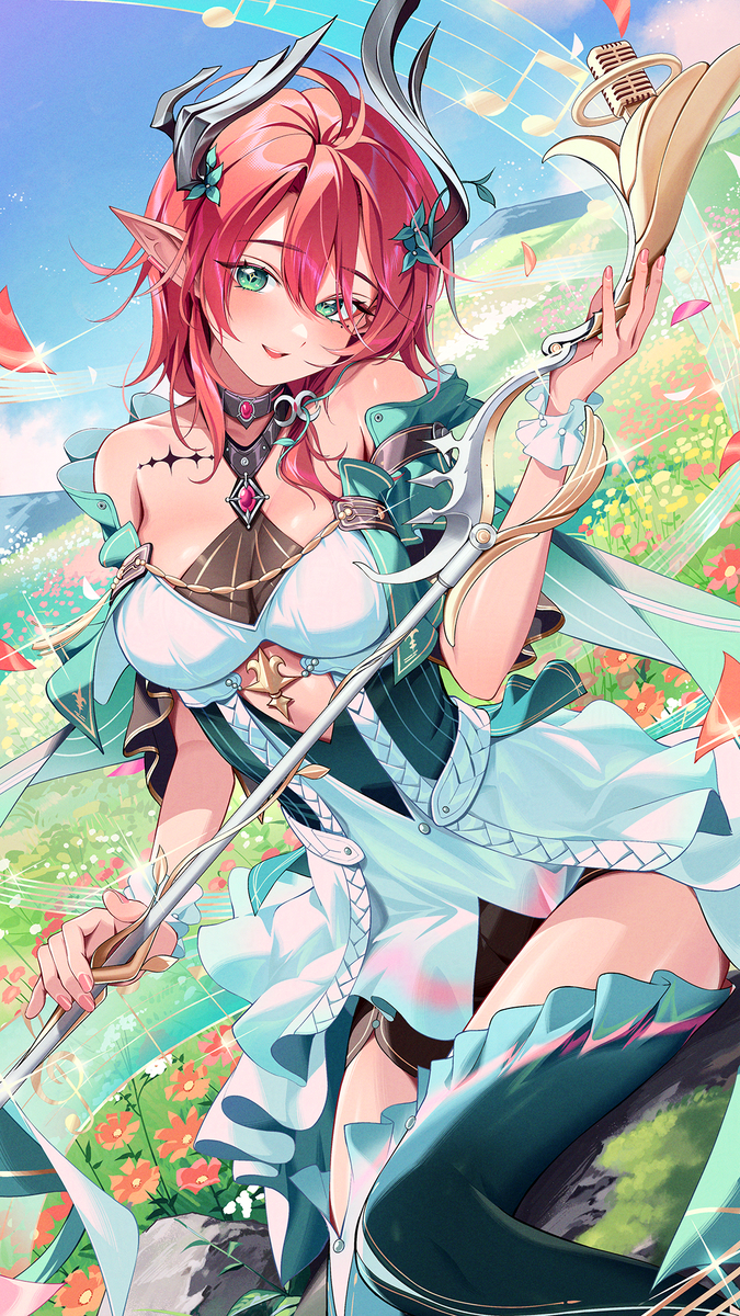 This is a pixiv picture whose title is シャコンヌ.
