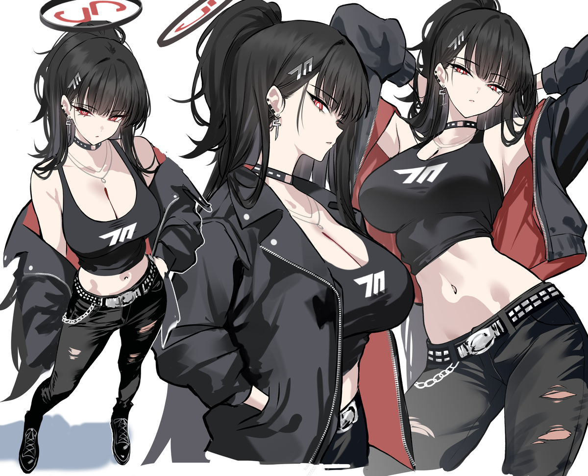 This is a pixiv picture whose title is Rio.