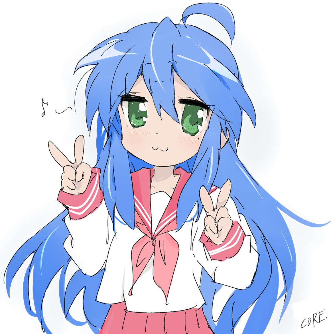 This is a pixiv picture whose title is 泉こなた.