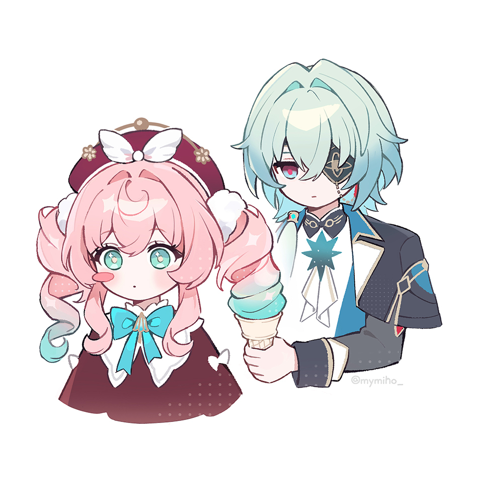 This is a pixiv picture whose title is 🍦.