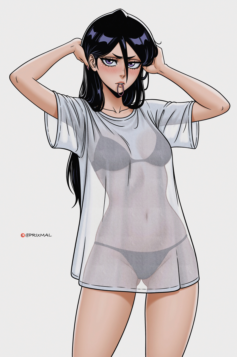 This is a pixiv picture whose title is Kuchiki Rukia.