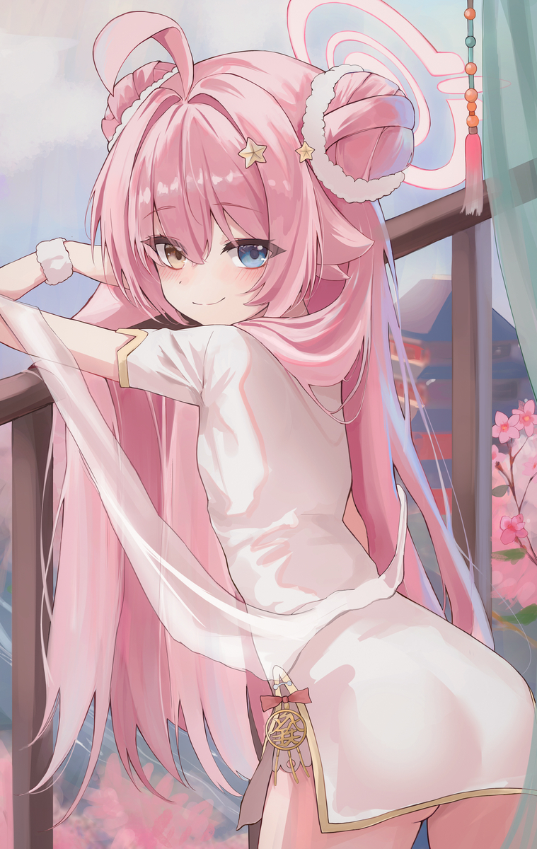 This is a pixiv picture whose title is ホシノ.