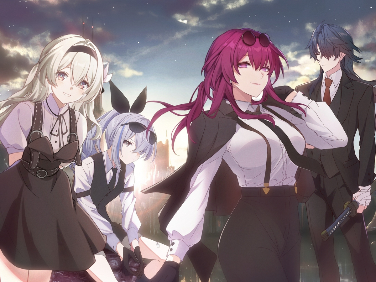 This is a pixiv picture whose title is 星核ハンター STELLARON HUNTER.