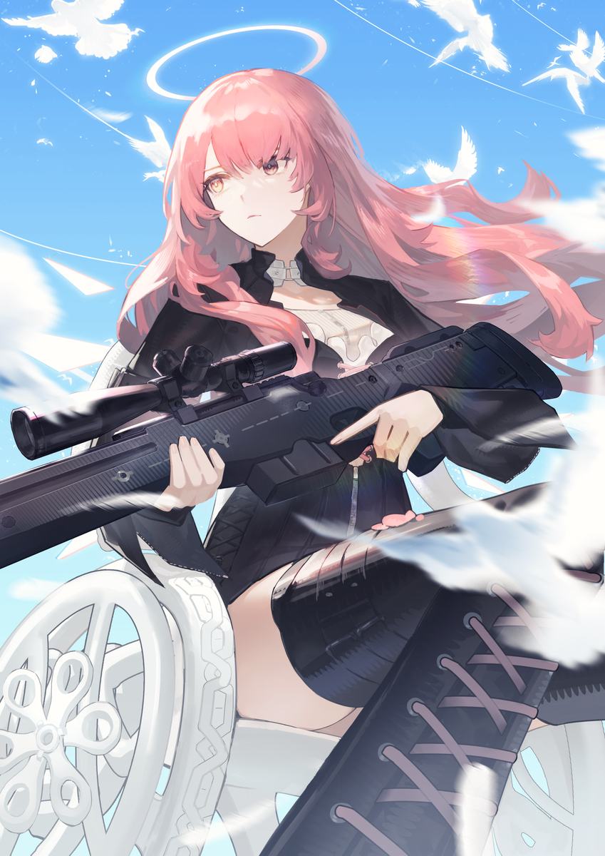 This is a pixiv picture whose title is 天空属于拉特兰.