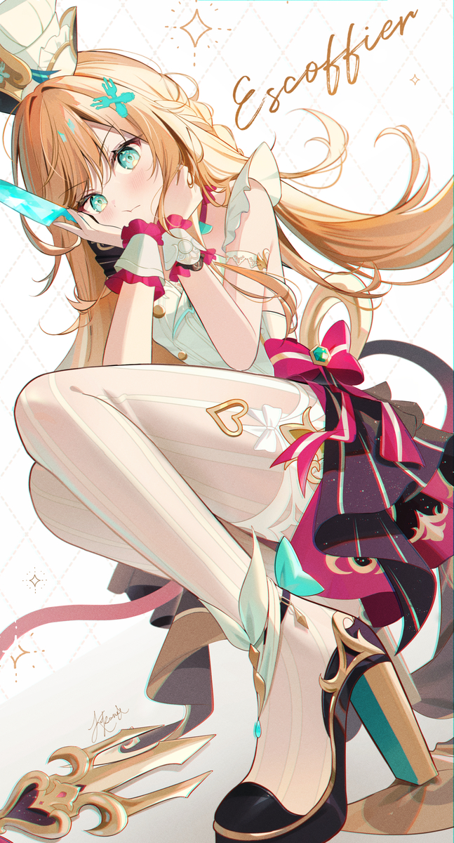 This is a pixiv picture whose title is Escoffier~ 👠.