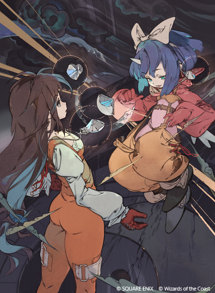 This is a pixiv picture whose title is 『MTG』封印の宝珠、召喚：アレクサンダー.