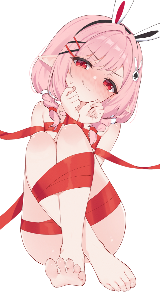 This is a pixiv picture whose title is commission.