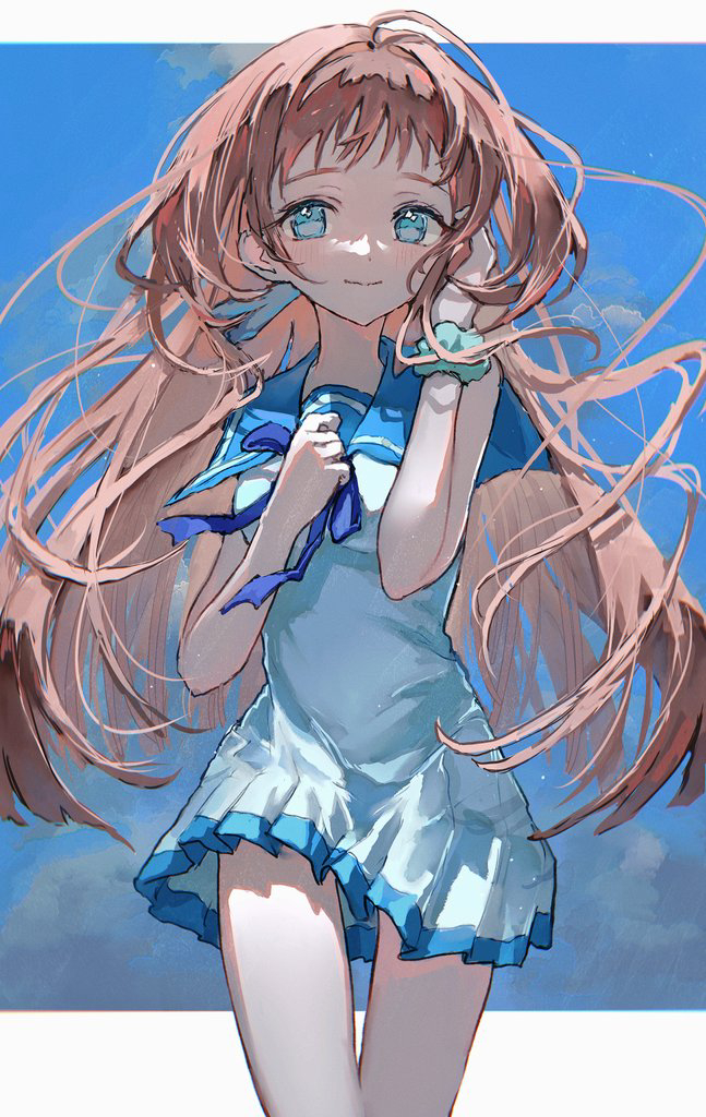 This is a pixiv picture whose title is 向井戸まなか.