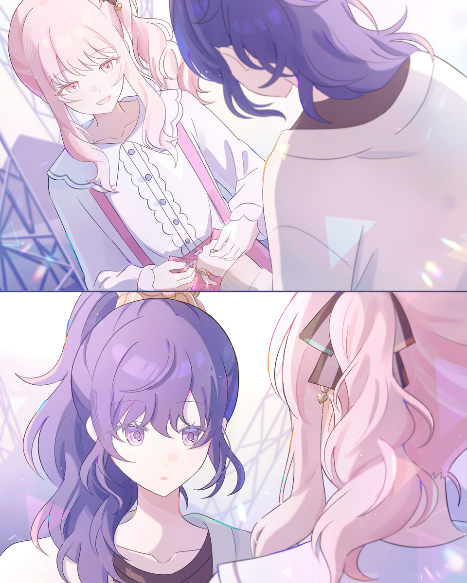 This is a pixiv picture whose title is みずまふ🫶.