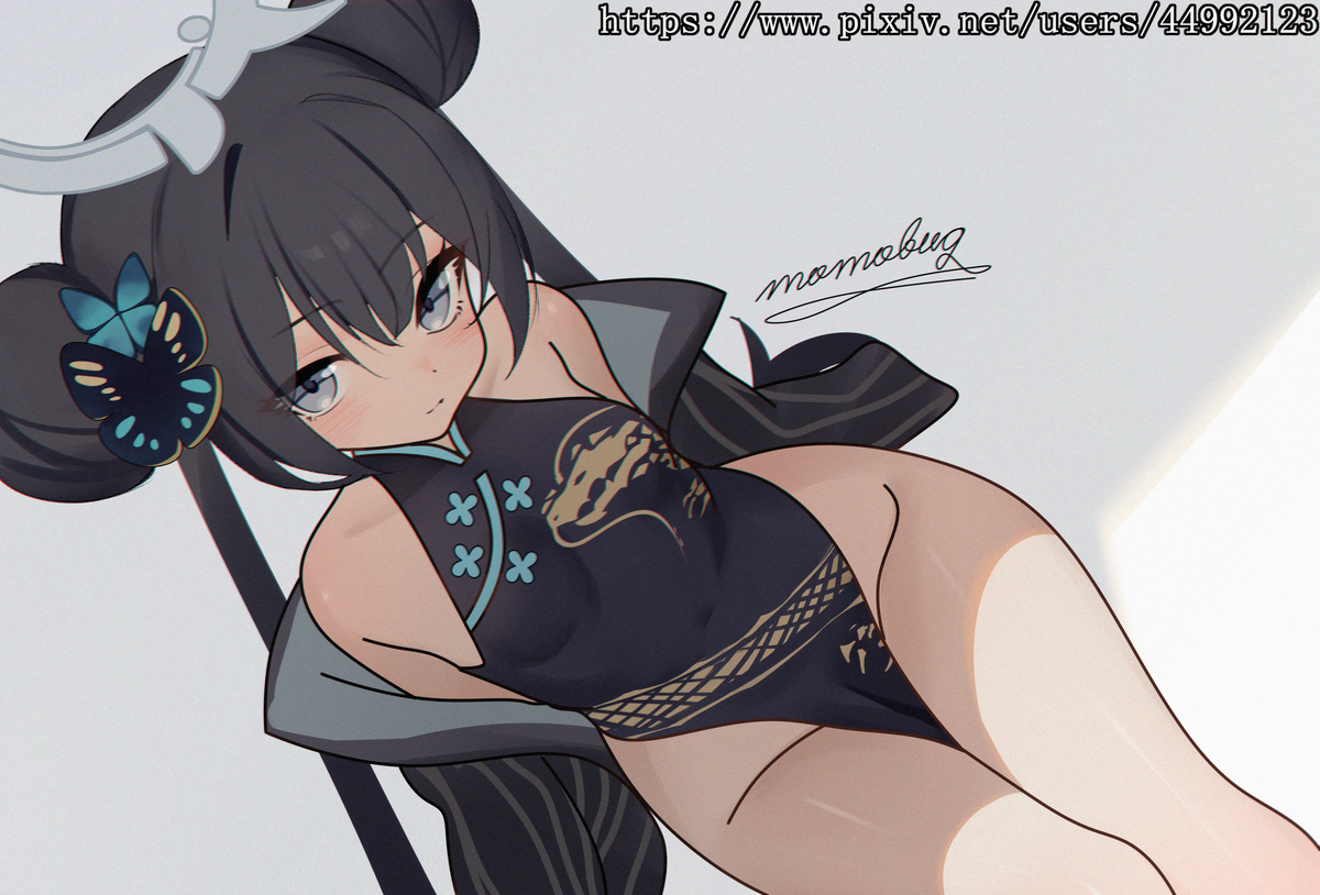 This is a pixiv picture whose title is 54 妃咲.