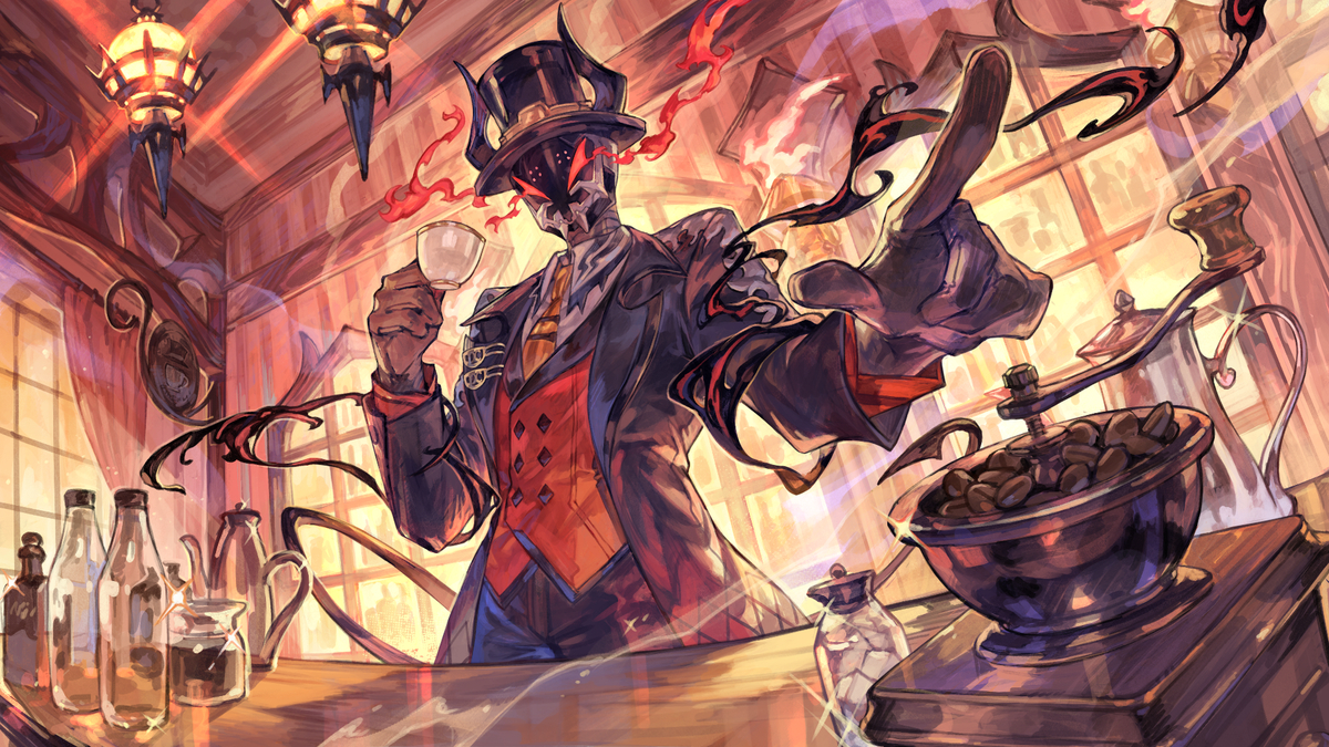This is a pixiv picture whose title is コーヒーってどうやってつくるの.