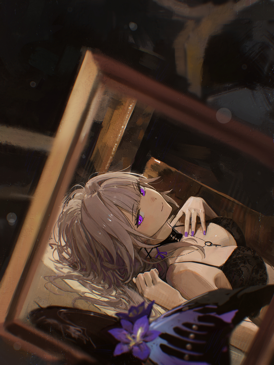 This is a pixiv picture whose title is マダムヘルタ.