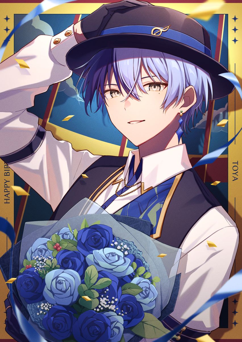This is a pixiv picture whose title is 🎉.