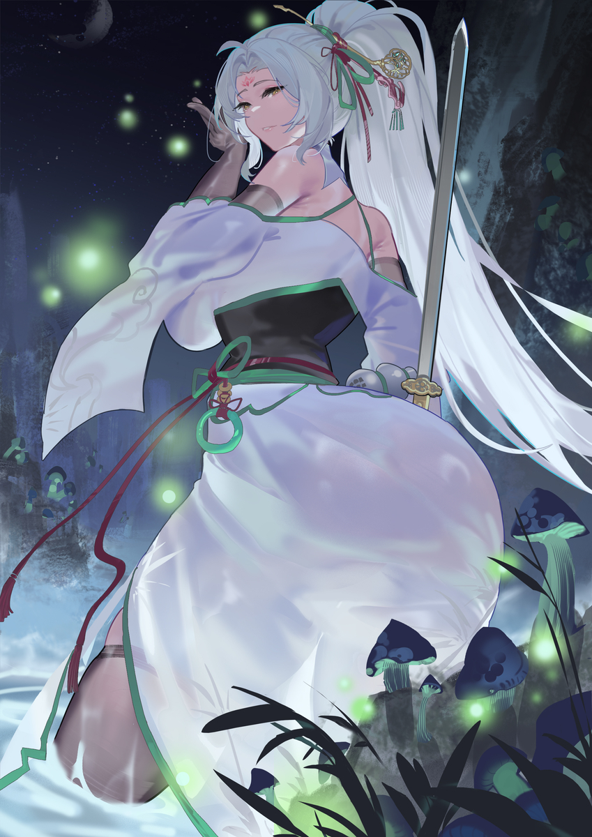 This is a pixiv picture whose title is 无题.