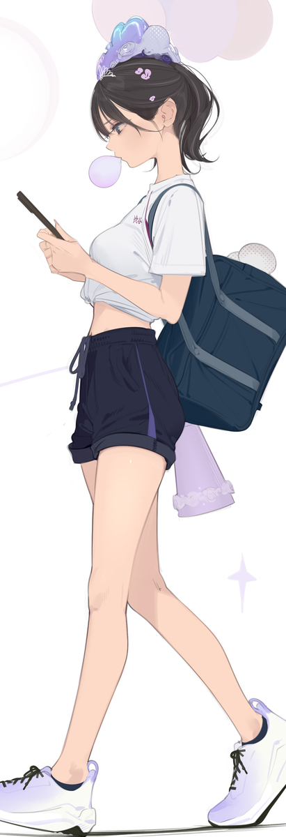 This is a pixiv picture whose title is 体育祭ガール.