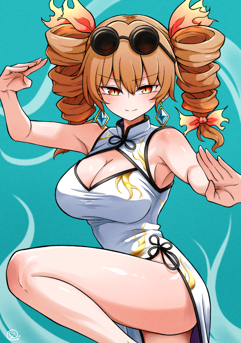 This is a pixiv picture whose title is チャイナ女苑.