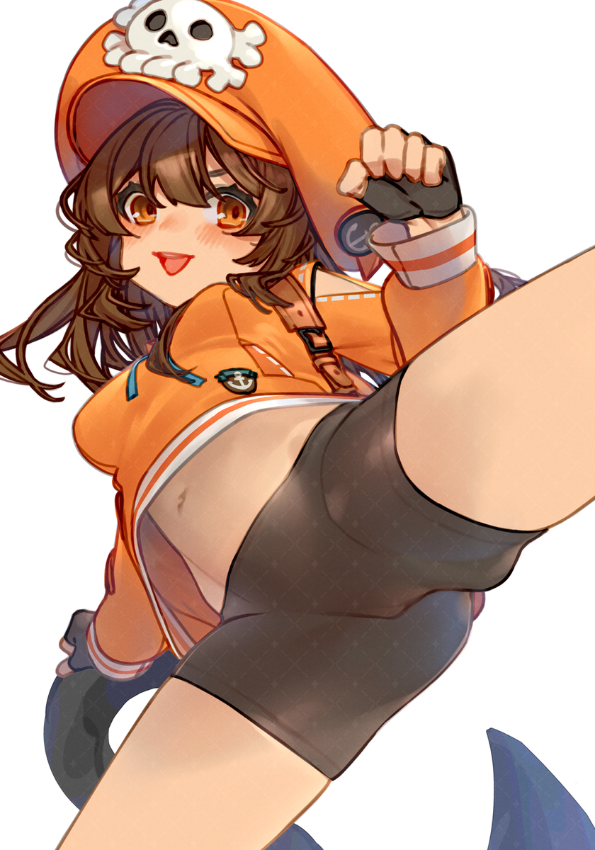 This is a pixiv picture whose title is ⚓.