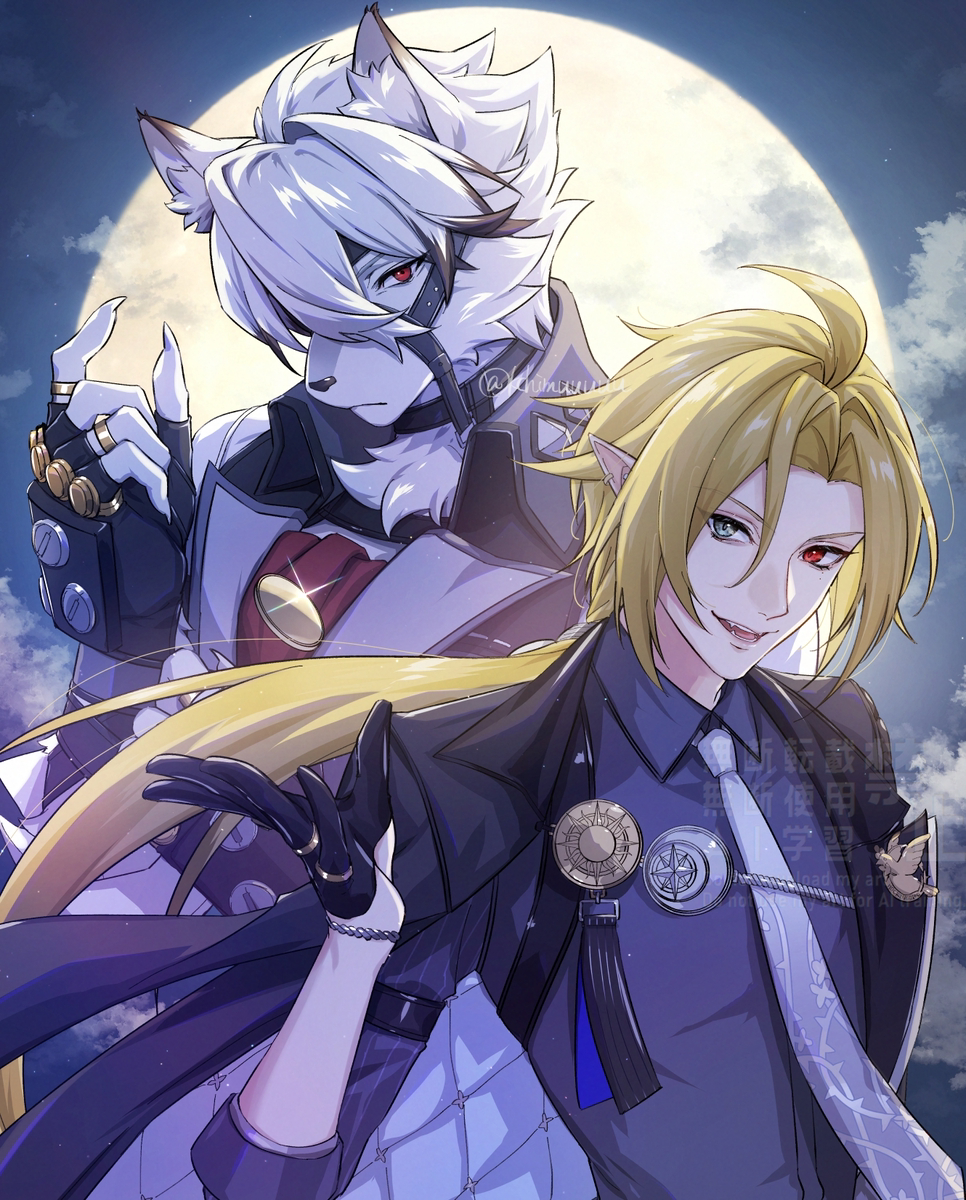 This is a pixiv picture whose title is 旧モッキンバード.