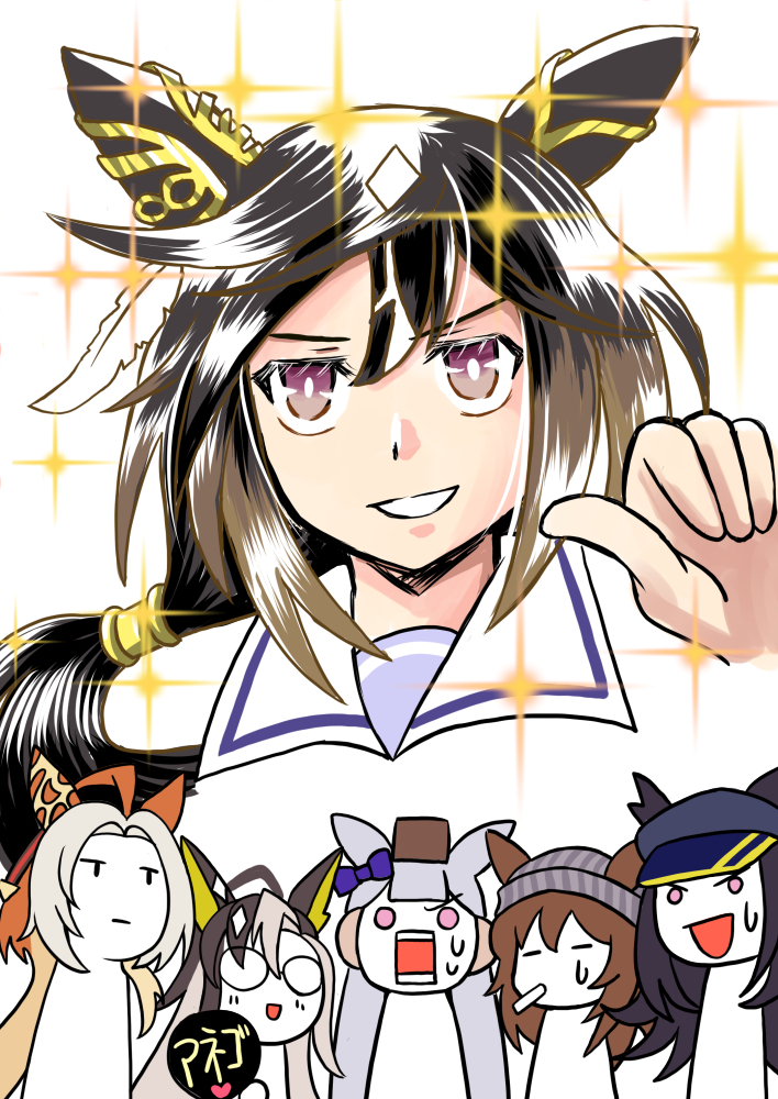 This is a pixiv picture whose title is お前ら待たせたな！お父さんだぞ！！.