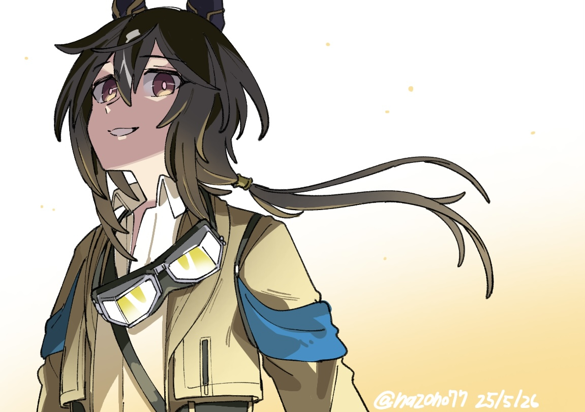 This is a pixiv picture whose title is ステイゴールド.