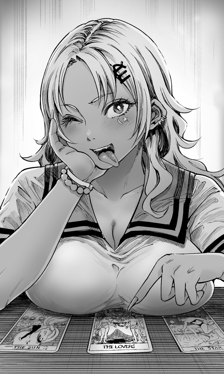 This is a pixiv picture whose title is 恋愛相談で相卜さんに占ってもらった.