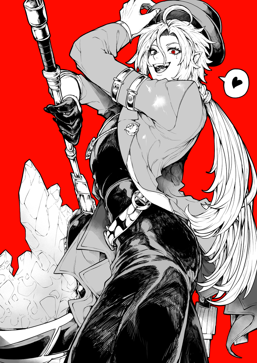 This is a pixiv picture whose title is ヒューゴ！.