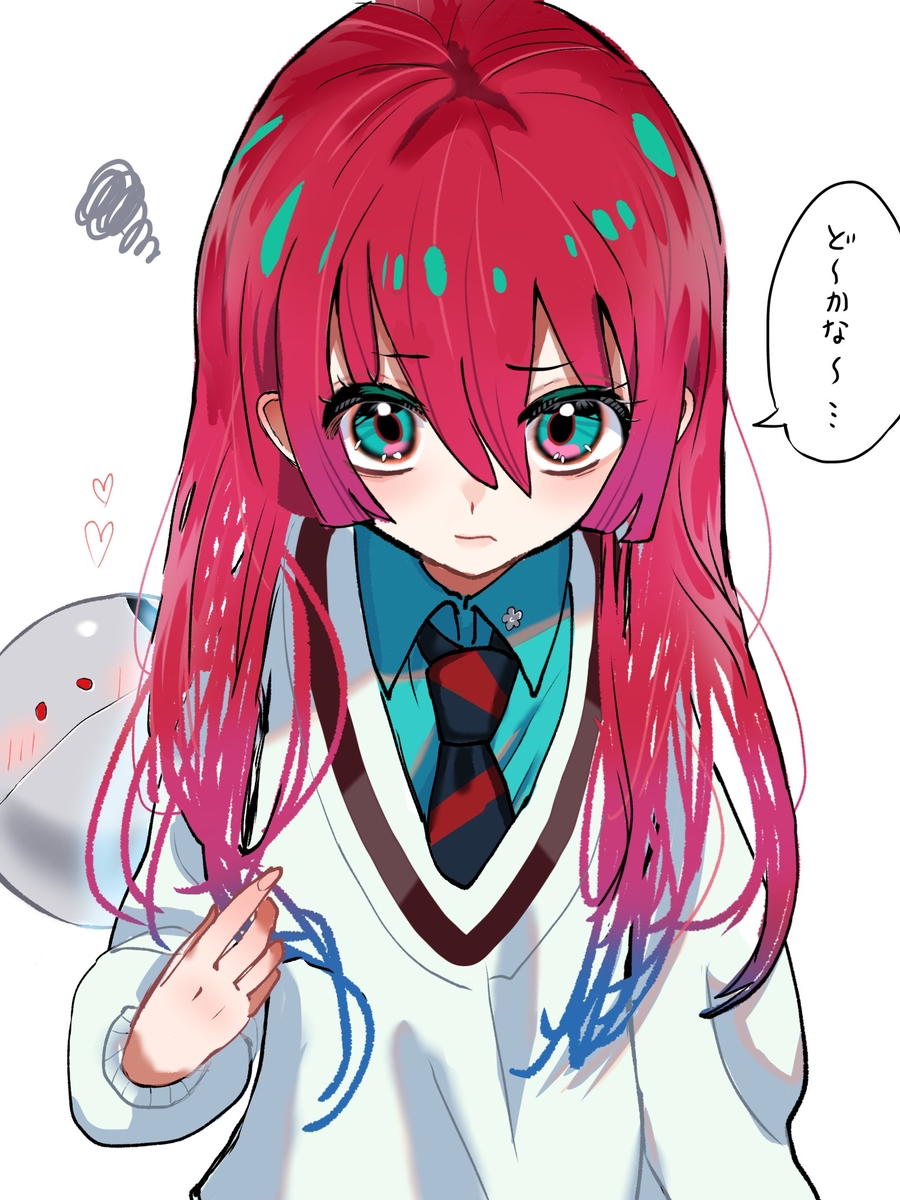 This is a pixiv picture whose title is ロングマチュ.