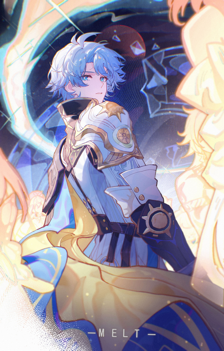 This is a pixiv picture whose title is 离别.