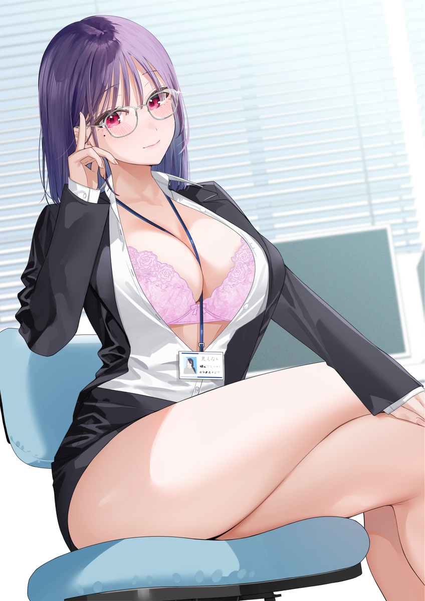 This is a pixiv picture whose title is オフィスレディ.