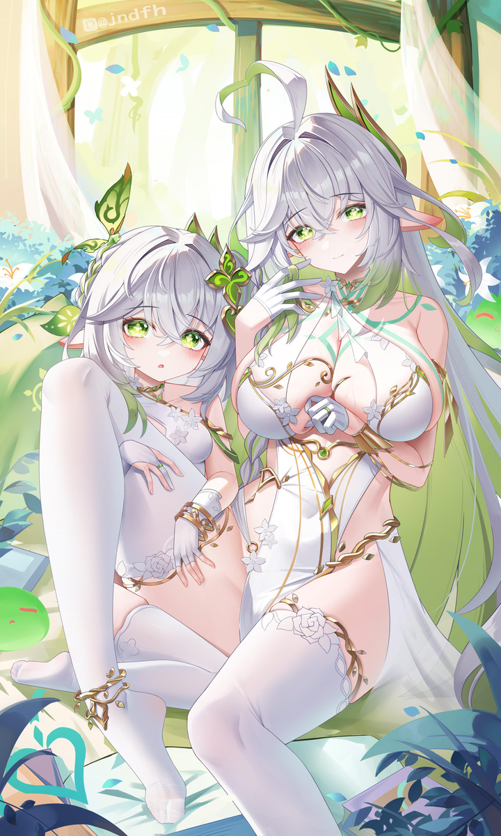 This is a pixiv picture whose title is 大小草2全年龄🌳🌳🌳🌳.