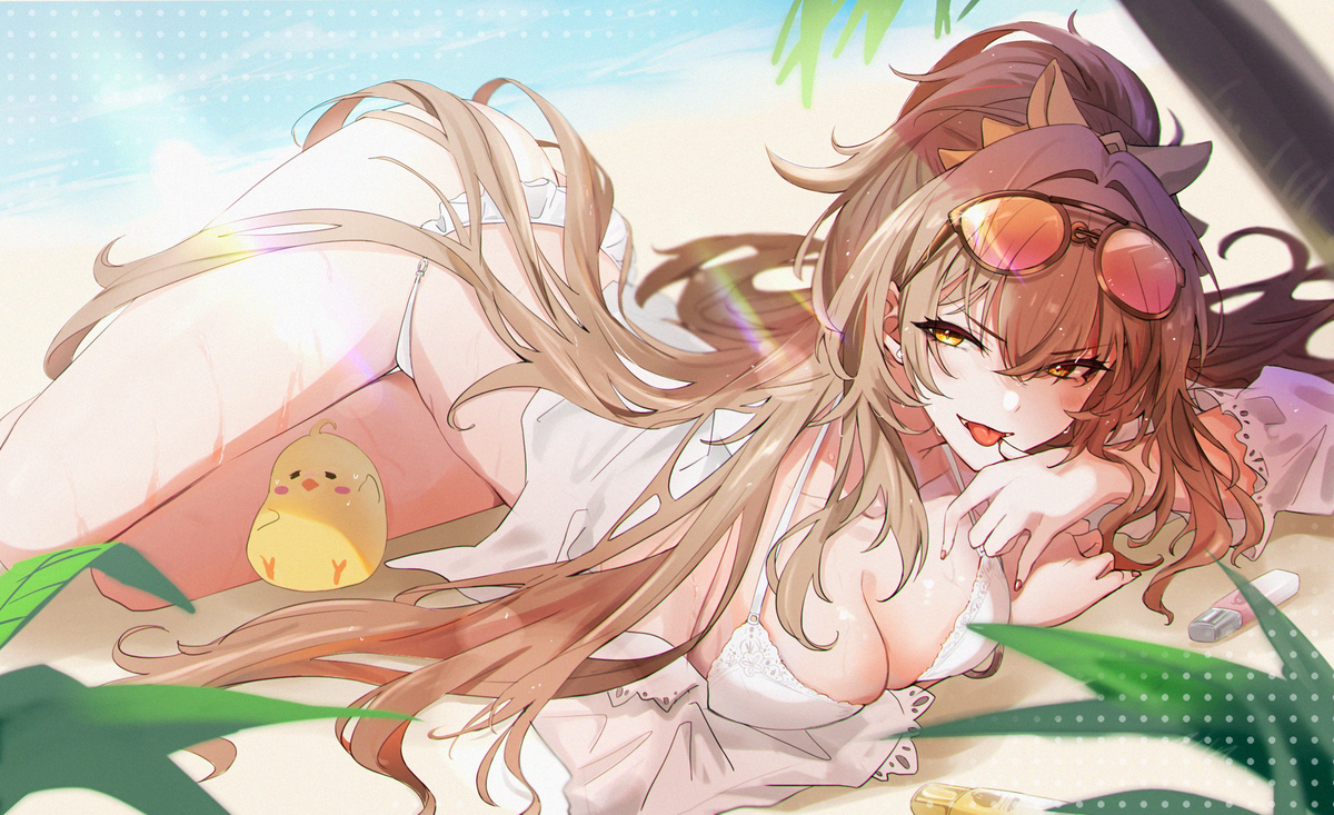 This is a pixiv picture whose title is 🦁.