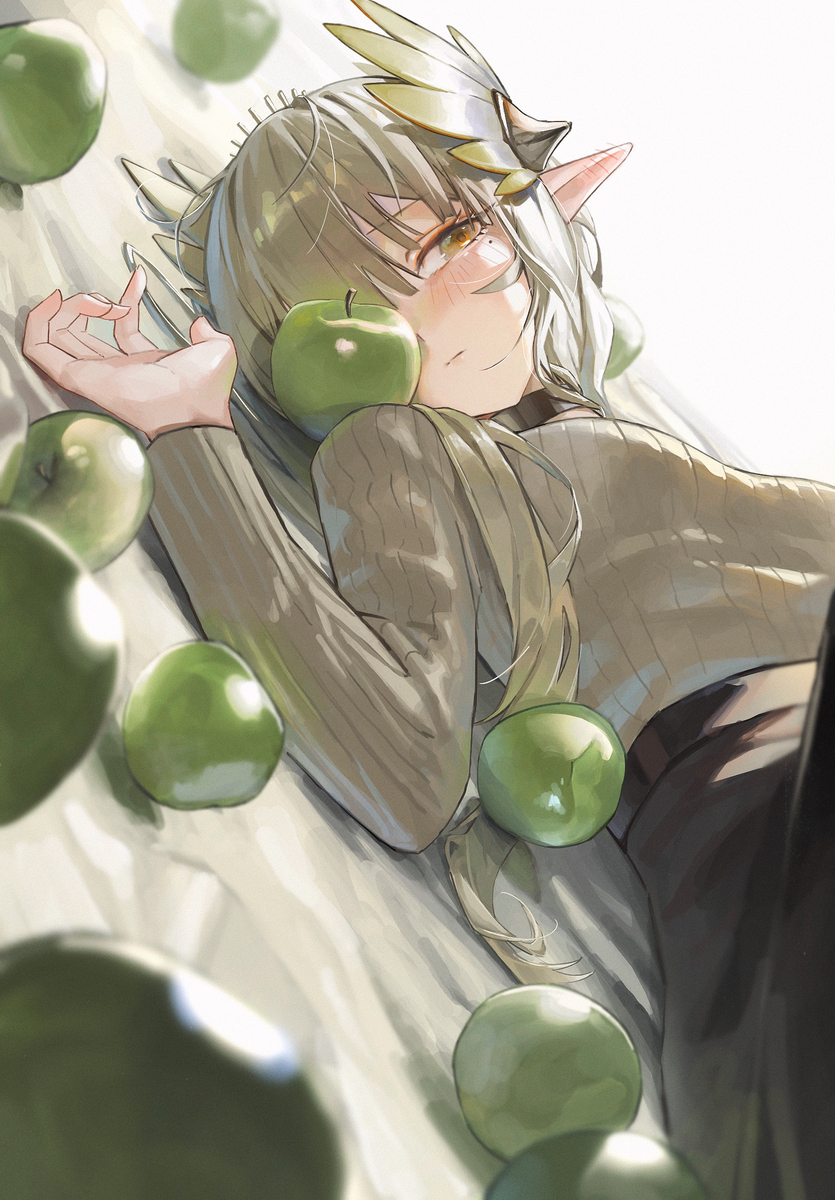 This is a pixiv picture whose title is 博士什么时候才能明白我的心意呢….