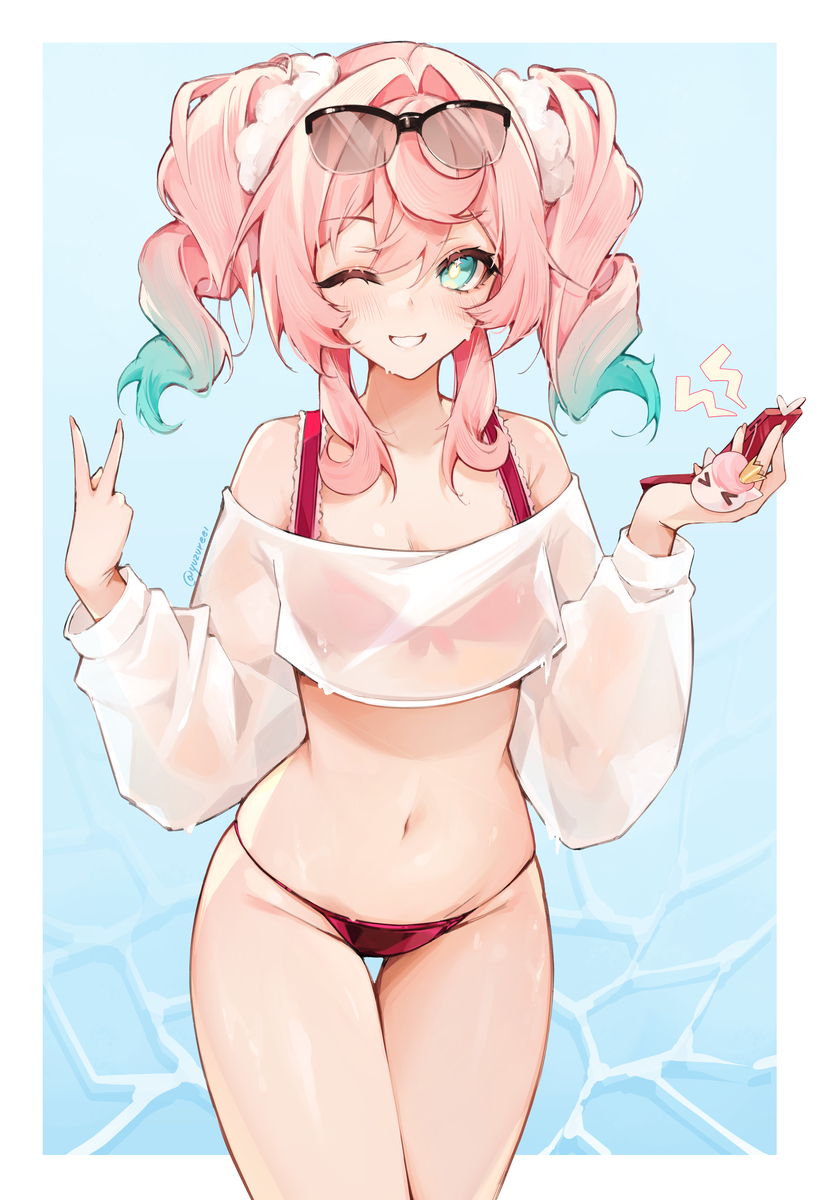 This is a pixiv picture whose title is ヒアンシー.