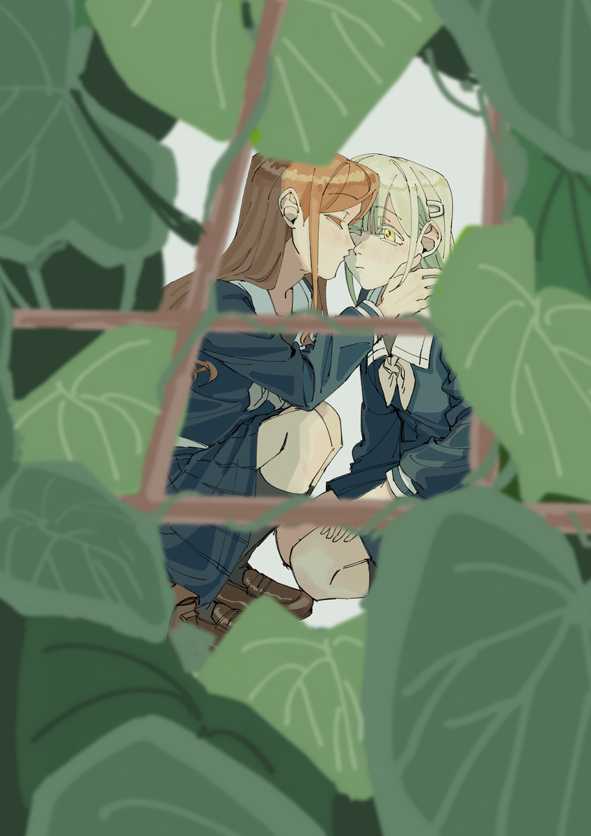 This is a pixiv picture whose title is 月之森的学生放学后做什么？.